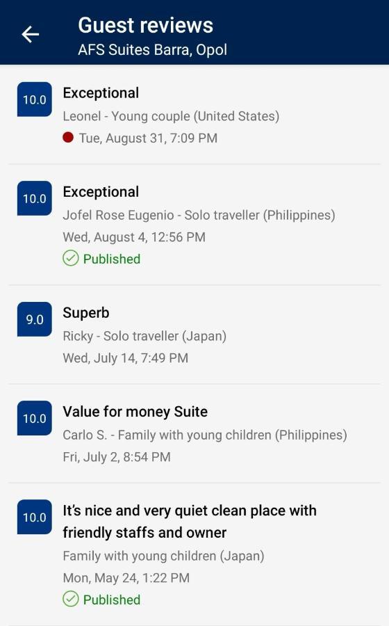 Afs Suites Barra, Opol Cagayan de Oro Zewnętrze zdjęcie